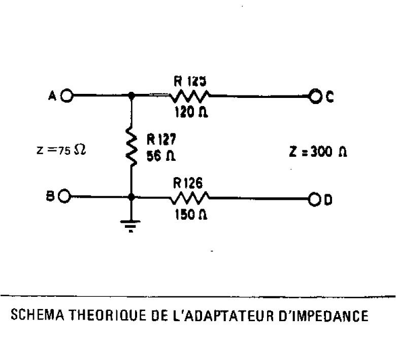 Adaptateur d impedance
