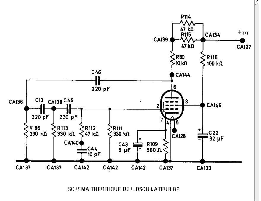 Oscillateur bf