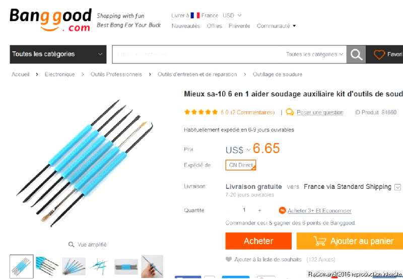 Outils dessoudage