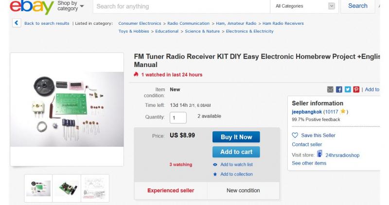 Tuner fm tda7000